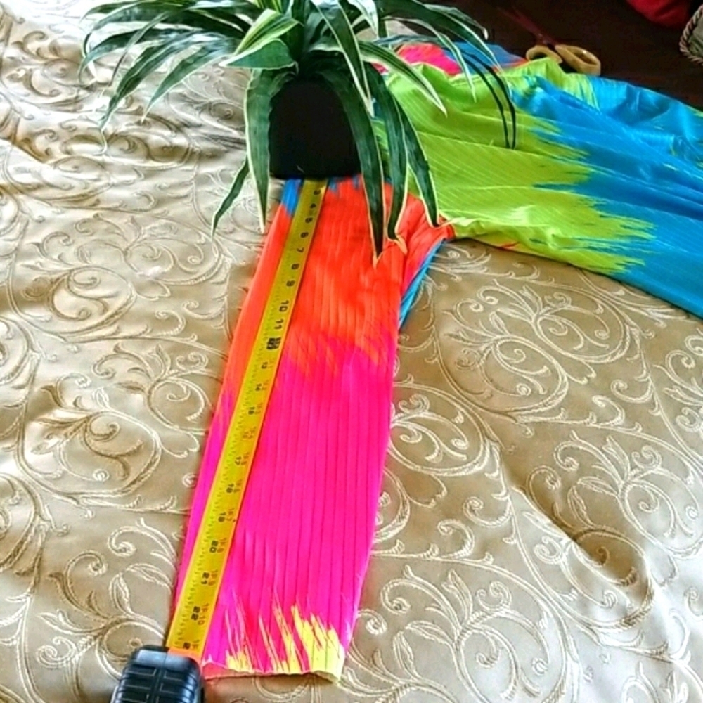 JAZZY COLORFUL DRESS - Picture 6 of 10